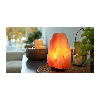 Lampka solna himalajska 2‑3 kg – nocna lampa dekoracyjna